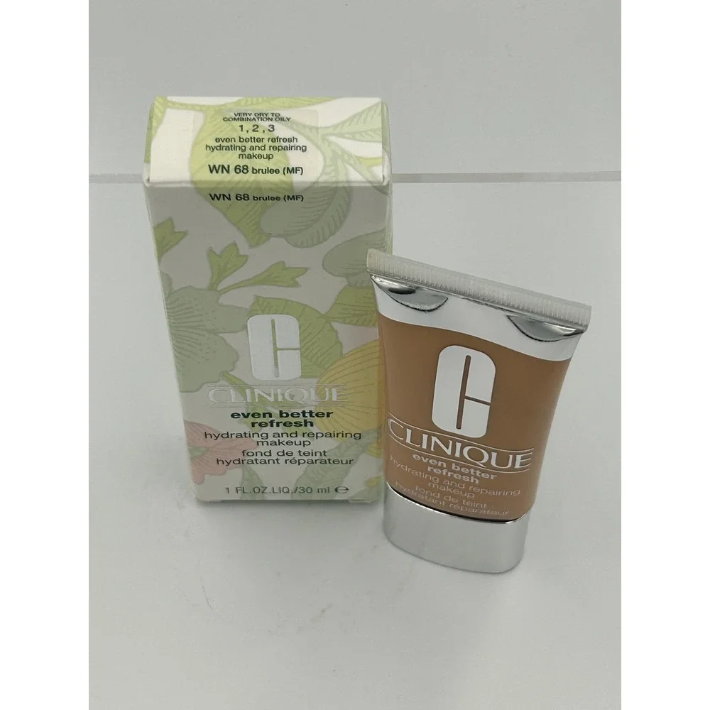 Clinique Even Better Refresh Foundation 1oz WN 68 Brulee New Hydrating Makeup